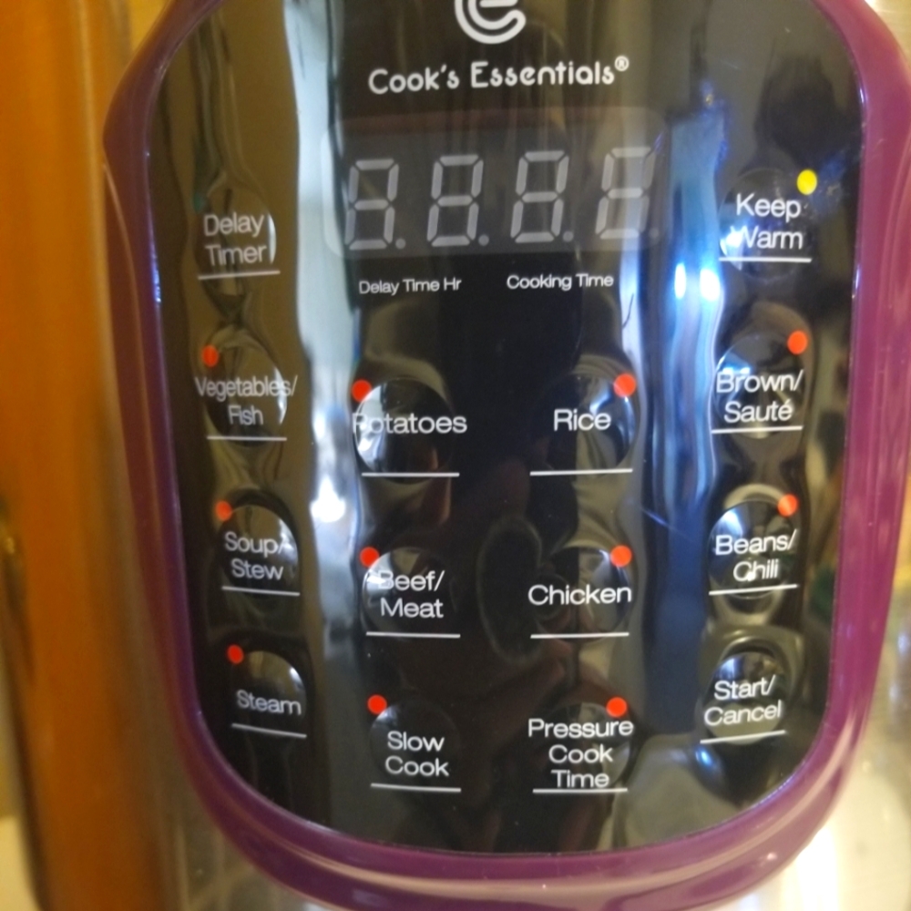 Cook essentials 6qt electric pressure cooker